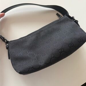 Black Gucci Tiny Shoulder Bag
